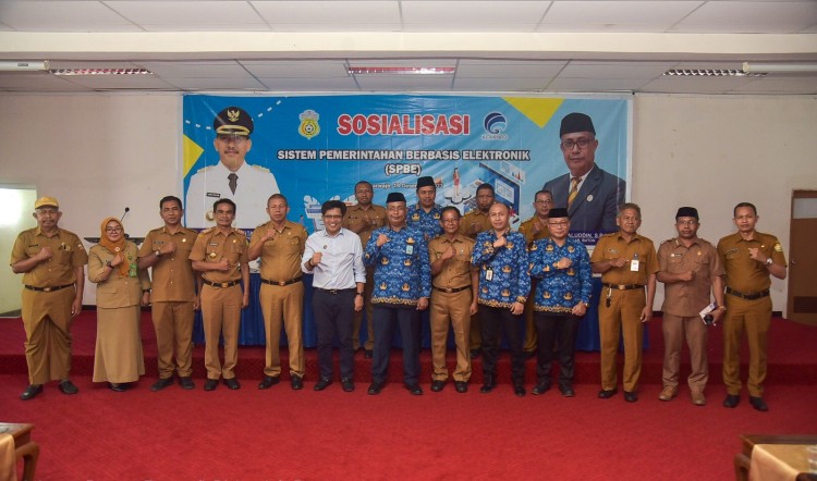 Diskominfo dan Persandian Buton Sosialisasi Sistem Pemerintahan Berbasis Elektronik (SPBE)
