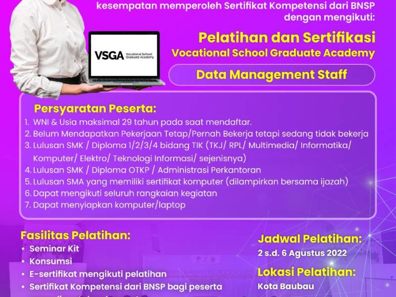 Vocational School Graduate Academy (VSGA)